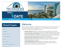 Tablet Screenshot of ophmasters.com